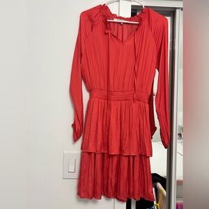 Elegant Red Women's Dress